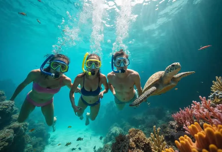 Snorkeling for the whole family