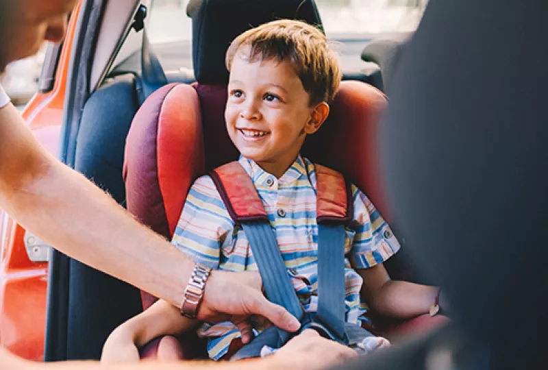 Rules for transporting children in cars have changed